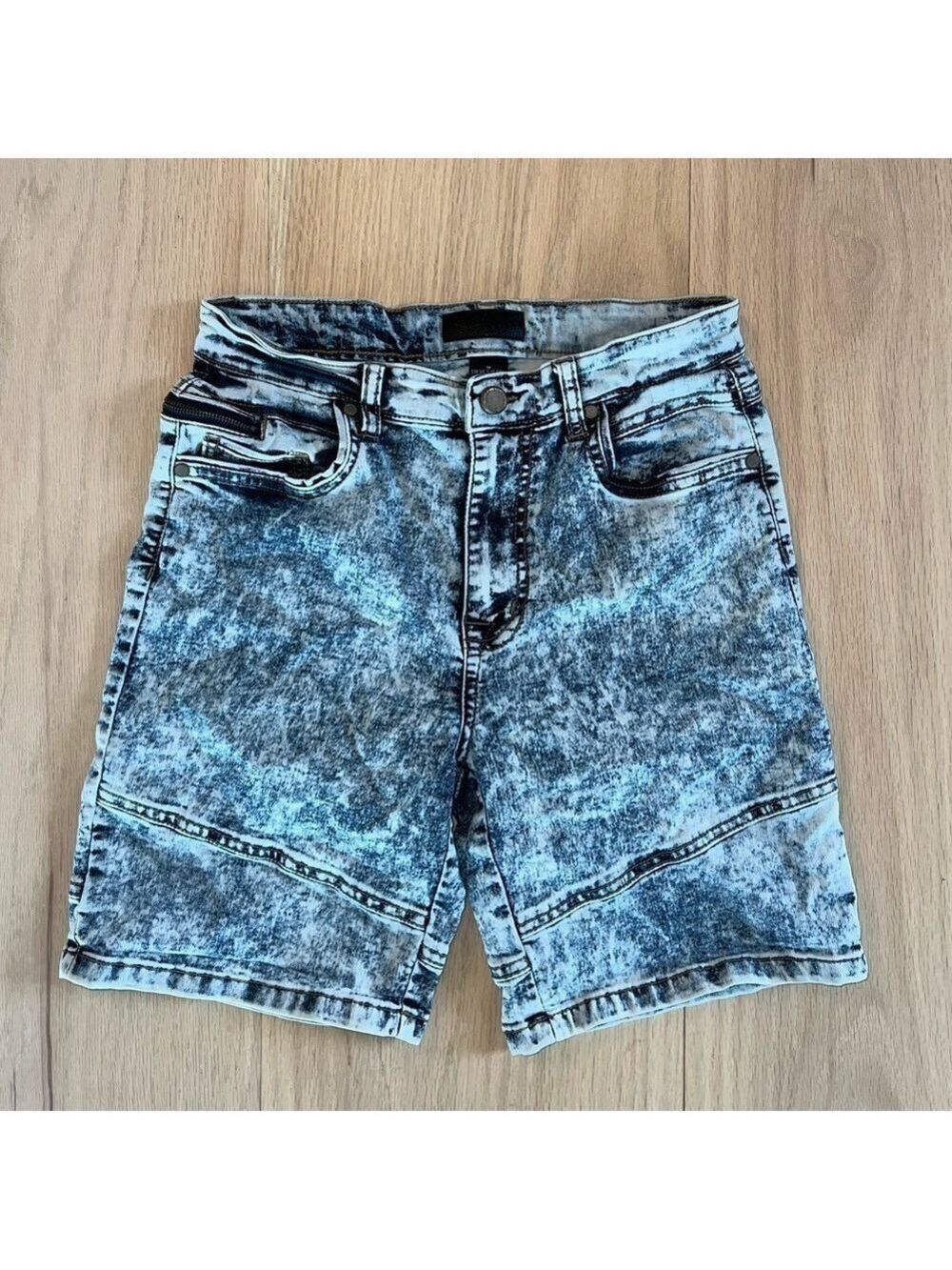 Steve’s Jeans Acid Wash Jean Shorts Size 14